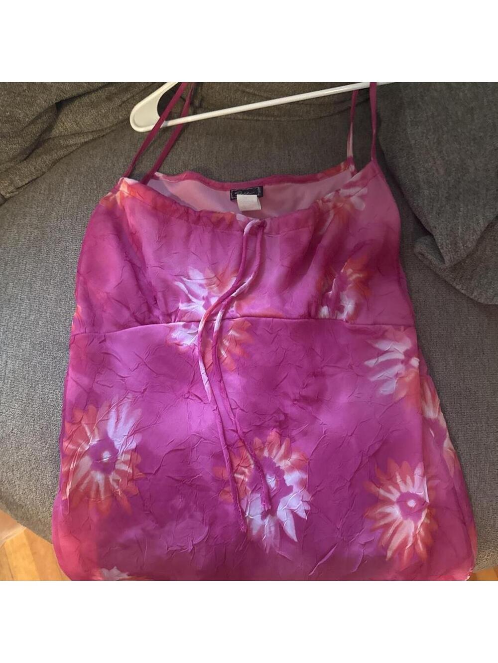 Women's Pink and Multi Dress